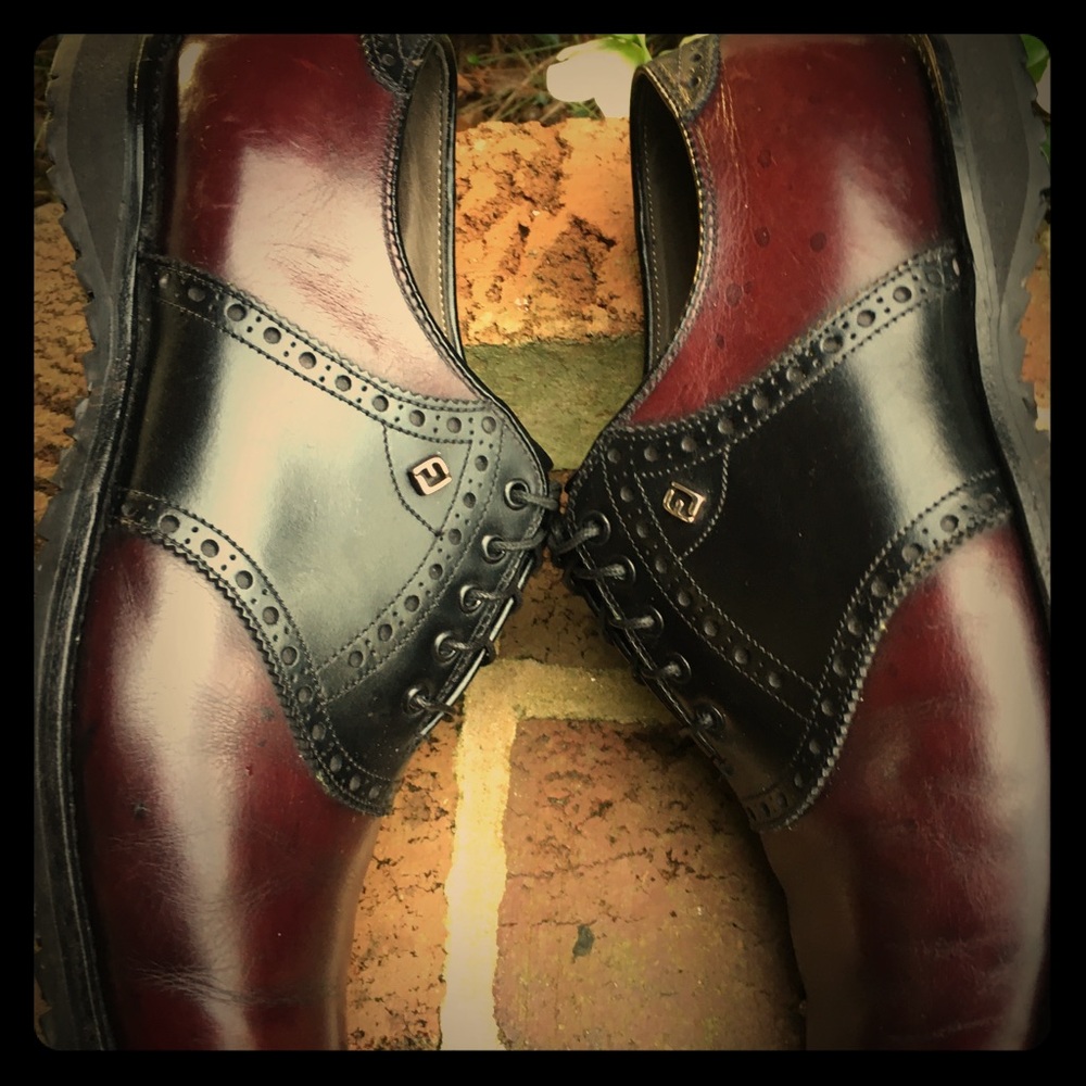 Vintage footjoy golf/street shoes size 9 1/2 C